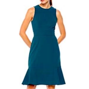 Eliza J Teal Midi Dress Size 10